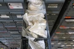Durham 84 Drawer Index w Contents of Hardware