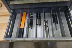 Huot High Performance 3 Drawer Drill Index with Contents