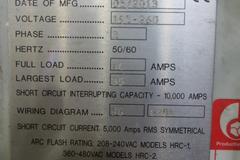 Haas VF-4 CNC Vertical Machining Center, Maincon CNC Control, 4th Drive, 24 ATC, Thru Spindle Coolant, 8100 RPM Gearbox Spindle, New 2013