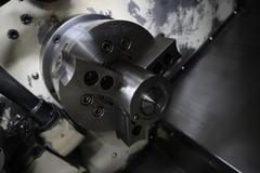Daewoo Doosan Lynx 220C CNC Turning Center, 8" 3-Jaw Chuck, 12 Station Turret, Parts Catcher, Tool Presetter, Chip Conveyor
