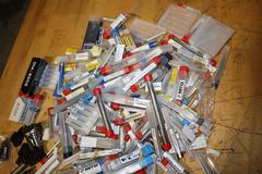 HUGE Assortment Of Carbide Endmills - All Shapes & Sizes, Few Modular Tool Holders