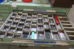 Heavy Duty 16 Drawer Cabinet AND Contents