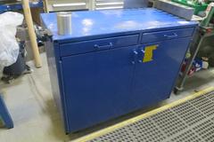 48" x 22" Portable Tool Box, 2 Drawers/Door W Contents