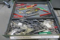 Heavy Duty 14 Drawer Cabinet WITH CONTENTS