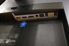 Dell 27" Monitors (2) with Swiveling Height Adjustable Stands ** No Cables Included**