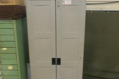 Suncast 2 Door Cabinet with Contents of Scotchbrite Pads Sanding Disks AND More!