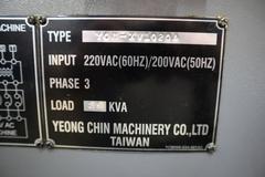 YCM Model XV Series 1020A 3-Axis CNC Vertical Machining Center, 10K Spindle, 24 Station SMTC, Chip Auger