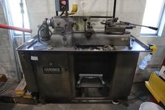 Hardinge DV-59 Second Operation Lathe, Variable Speed, 5C Collet Closer, Endworking Turret, Production Cross-Slide