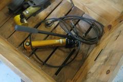 Enerpac Hand Pump and (2) Enerpac PA-133 Hydraulic Pump, Enerpac Hydraulic Ramp
