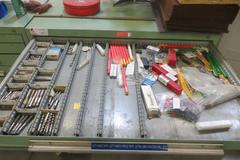 Heavy Duty 16 Drawer Cabinet AND Contents