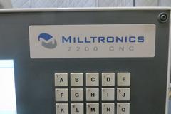 Milltronics Partner MM18 Vertical CNC Machining Center W Milltronics 7200 Control, 16 Station Carousel Tool Changer, Coolant Tank & Pump and MORE!