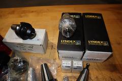 Parlec, Rego-Fit & More - Assorted BT-40 Tool Holders, Mainly Ridged Endmill Holders 