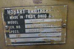 Hobart Model MC 200 Multi Process Welder W Hobart AGH- 27 Wire Feed