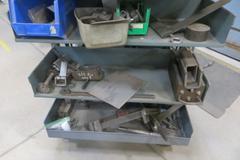  Heavy Duty Storage w (11) Adjustable Shelves w Contents of Dies and MORE!
