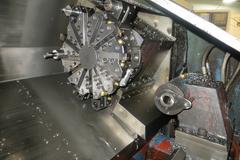 Femco Durga 25E CNC Turning Center, Fanuc OT CNC Control, 8" 3-Jaw Chuck, Tool Setter, 12-Station Turret, Tailstock and MORE!