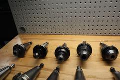 CT 40 Taper Tool Holders, (10) End Mill Holderss