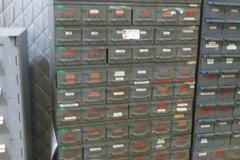 Equipto 90 Drawer Index w Contents Large Assortment