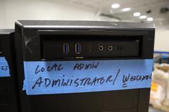 Intel Core I7 Desktop Computers (2) With WIFI Network Card