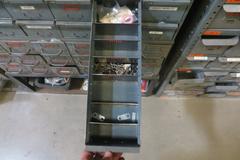 Durham 84 Drawer Index w Contents of Hardware