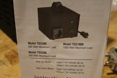 Voltage Valet Step TGC1000 - UP/DOWN Voltage Transformer 1000W 