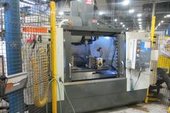 Haas VF-4 CNC Vertical Machining Center, Maincon CNC Control, 4th Drive, 24 ATC, Thru Spindle Coolant, 8100 RPM Gearbox Spindle, New 2013
