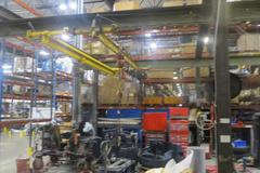 Overhead Shop Crane - Approx 34' X 24' area with (2) Single Girder Underslung Bridges, 1-CM Lodestar 1/2 Ton & 1-Duff Lynx 1/2 Ton Electric Hoists