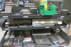  Heavy Duty Storage w (11) Adjustable Shelves w Contents of Dies and MORE!