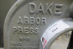 Dake No 0 Arbor Press On Stand