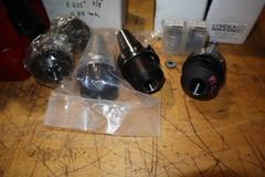 Parlec, Rego-Fit & More - Assorted BT-40 Tool Holders, Mainly Ridged Endmill Holders 