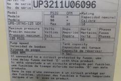 Ingersoll Rand UP6-10TAS-125 Rotary Screw Air Compressor with Built-In Air Dryer and 80 Gallon Tank