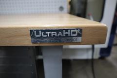 Portable Work Bench with Maple Top, Upper Shelf, Drawer, Work light