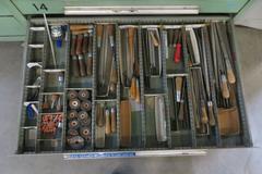 Heavy Duty 16 Drawer Cabinet AND Contents