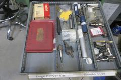 Heavy Duty 14 Drawer Cabinet WITH CONTENTS