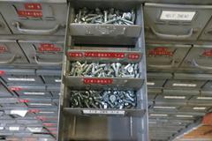 Equipto 84 Drawers w 36 Equito Drawers- Contents Included