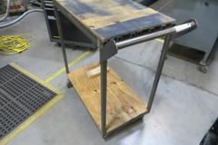 Rolling Work Cart- Portable on Casters
