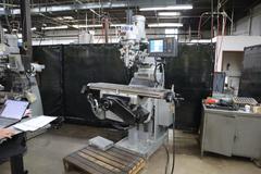 Sharp TMV-DVS Acu-Rite MillPWR 2-Axis CNC Vertical Knee Mill, Power Quill Feed, Power Drawbar