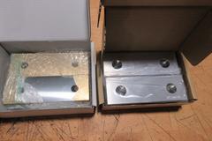 Haas 6" Steel and Aluminum Soft Jaws (4 Sets), Steel 1.5 & 2" Thick, Aluminum 1.5 & 2", **New In Boxes**