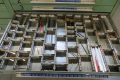 Heavy Duty 16 Drawer Cabinet AND Contents