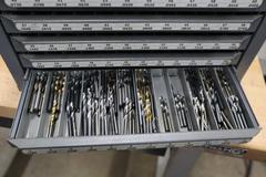 Huot Number Drill 5 Drawer Index with Contents