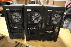 Intel Core I7 Desktop Computers (3) With WIFI Network Card