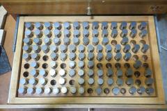 Meyer Pin Gauge Set w M-1, M2- M-3, M-4 Minus - 4 Drawer