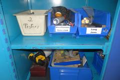 48" x 22" Portable Tool Box, 2 Drawers/Door W Contents