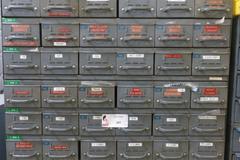 Equipto 90 Drawer Index w Contents Large Assortment