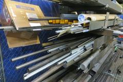 Cantilever Rack, Adjustable w (14) Arms- Large Assortment of Stock