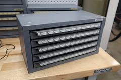 Huot Number Drill 5 Drawer Index with Contents