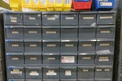 Durham 84 Drawer Index w Contents of Hardware