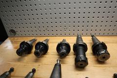 CT 40 Taper Tool Holders: (3) ER20 Collet Holders, (4) ER16 Collet Holders, (2) ER32 Collet Holders, (1) End Mill Holder