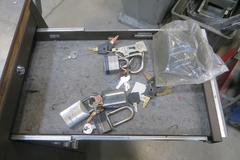 Kennedy 15 Drawer Rolling Tooling Cabinet with Contents
