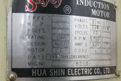 Acer Ultima 4VK CNC Vertical Knee Mill, Centurion 6 CNC Control, 10" x 50" Table, Kurt Power Draw Bar, Servo 140 Power Knee, Acu-Rite Scale on Quill, 