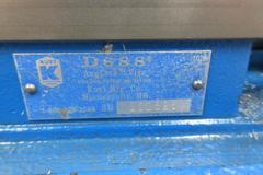 Kurt D688 6" Machine Vise with Handle, Hard Jaws and Back Stop